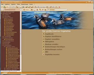 Der große Kosmos Vogelatlas 6.0 (DVD ROM) Software