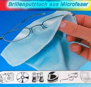 St.15x20 Microfaser Brillenputztuch Brille Tuch NEU