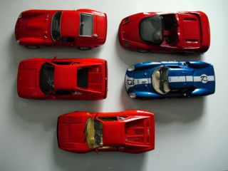 Sammlung Bburago Hotwheels 5 Ferrari 250 GTO 348 Mythos Le Mans