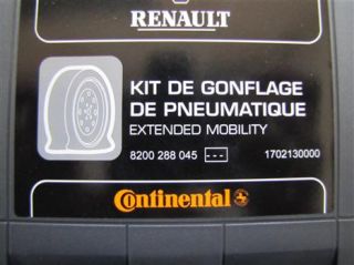 Renault KOMPRESSOR Reifenfüller Luftdruck NEU 8200288045