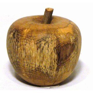 Dekorations Apfel aus Holz handgefertigt ca. 10 cm Küche