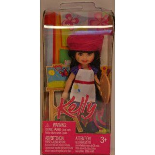 Barbie   Kelly als Malerin   Figur ca. 11cm   OVP 