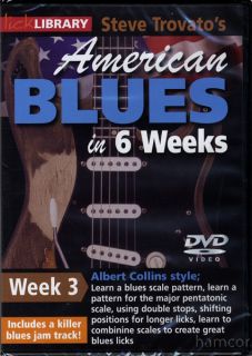 American Blues Guitar in 6 Weeks Steve Trovato DVD 3 
