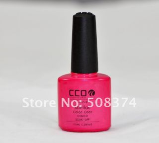 CCO Shellac UV Nagellack CND 24 Farben Set + Base +Top Coat