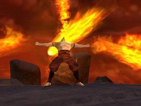 Aang ist der Avatar und muss den ultimativen Kampf gegen Feuer Lord