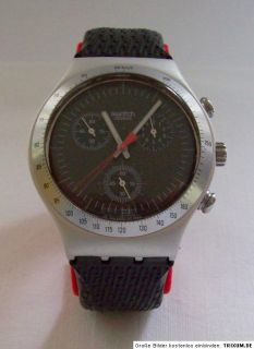 swatch Uhr time cut too Irony Chrono 1998 mens watch