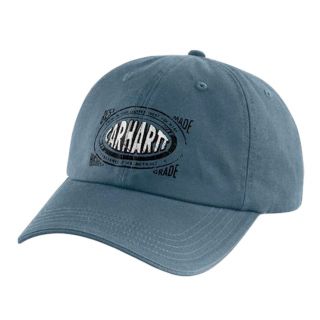 Carhartt   Vintage Logo Cap   Blau Mützen Hüte Hut Baseball Cap