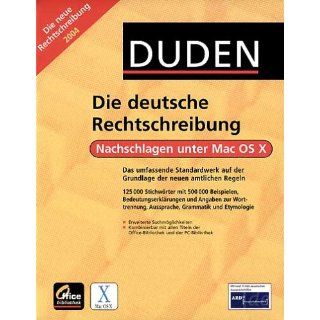Duden   Die deutsche Rechtschreibung (MAC) Software