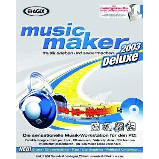 MAGIX Music Maker 2003 deluxe: Software
