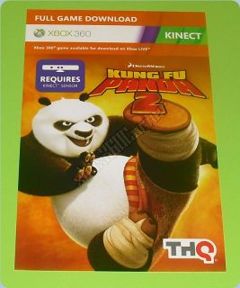 xbox 360 Kung Fu Panda 2  Code NEU & OVP xbox 360