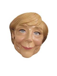 Politikermaske Vollkopf Maske Merkel Fasching Karneval