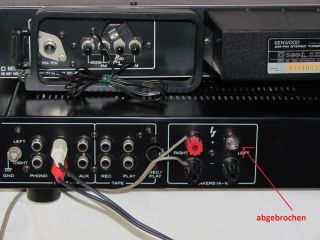 Kenwood AM/FM Stereo Tuner KT 51LB + Stereo Amplifier KA 80B mit