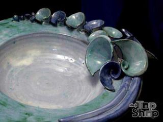 WANDTELLER Keramik Majolika BALLAS German ceramics Plate 364