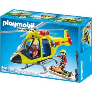 3845   PLAYMOBIL   Rettungshubschrauber Spielzeug