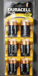 Duracell Plus 6x Pack D Mono D Batterie LR20 HR20 1.5V UM1 MN1300