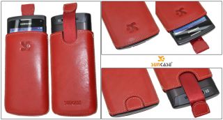 Original SunCase Etui Tasche TOP Case Samsung GT S8600