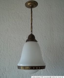 Art Déco Jugendstil Lampe Deckenlampe um 1920 Peter Behrens Siemens