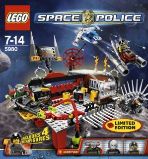 LEGO® 5980 Space Police Alien Werkstatt Neu & OVP 5702014536524