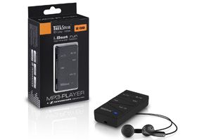 TrekStor i.Beat run Tragbarer MP3 Player 4 GB (USB 2.0, Sennheiser