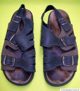 Sandaletten getragen Gr. 43 Schock Absorber SCHROTT Schuhe Herrenschuh