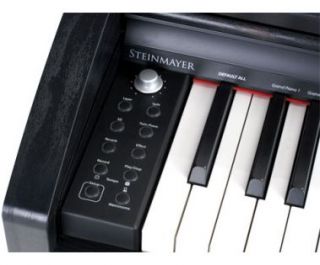 Steinmayer DP 220 Digitalpiano Set schwarz matt E Piano Klavier Bank