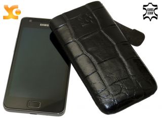 Original SunCase Etui Tasche Hülle für Galaxy S2 / S II