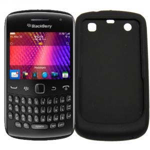 BlackBerry 9360 Curve Handy Tasche Schutzhülle Silikon Black Case