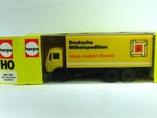 Herpa H0 187 LKW Nr. 806 390 MB KLZ Deutsche Möbelspedition (SZ