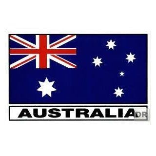 AUSTRALIEN FLAGGE Aufkleber Racing Tuning Motocross MX Sticker Bogen