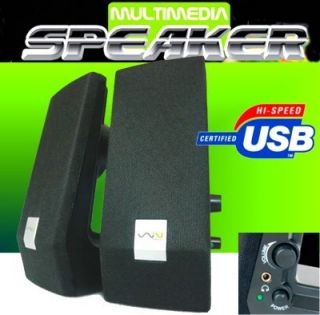 WINTECH SPU 25 USB Multimedia Lautsprecher / Lautstärkeregler