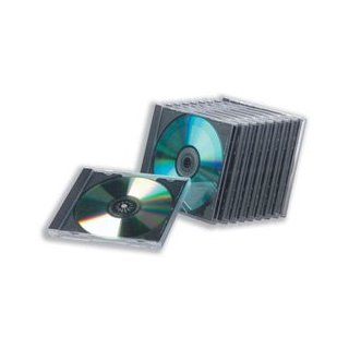 Compucessory CD Jewel Case/442455 transp./schwarz Inh.10 
