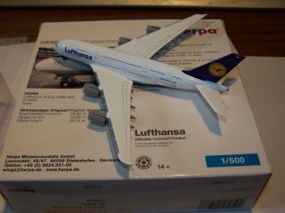 Herpa Wings 1500 515986 Lufthansa A380 841 D AIMD