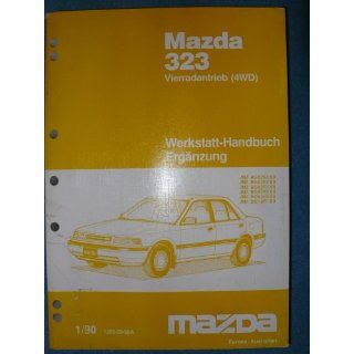 Mazda 323 Vierradantrieb (4WD)   Original Mazda Werkstatt Handbuch
