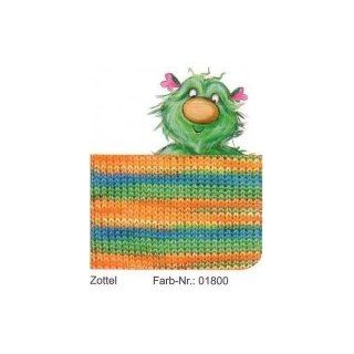 50g Sockenwolle Regia Flusi Color 4 fach   Zottel 1800 