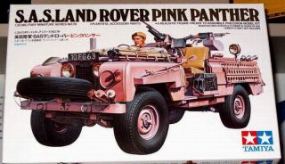 British SAS Land Rover Pink Panther in 135 Tamiya Neu