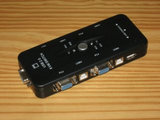 Port USB, VGA KVM Switch MT 401UK