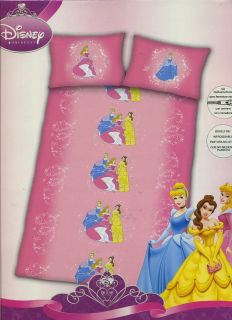 76B Disney Prinzessin Prinzess Microfaser Bettwaesche Kinder 100x135