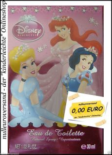 Disney Princess Parfum 30ml Pflege Duft Kinderparfum Eau de Toilette