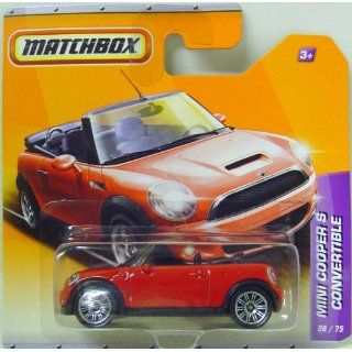 Matchbox Autos   Mini Cooper S Cabrio in rot Spielzeug