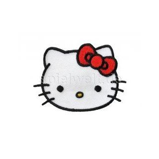 Mono Quick Bügelsticker   Hello Kitty mit Herz Spielzeug