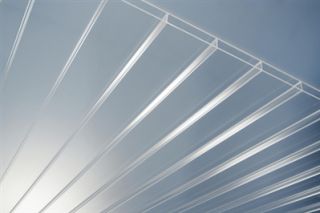Plexiglas Stegplatten Doppelstegplatten Lichtplatten Acryl 16/64 klar