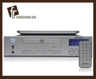 Design Stereo Unterbauradio mit CD, Küchenradio Uhrenradio CD Player
