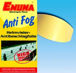 ANTI FOG   Helmvesier  Antibeschlag Folie 416 500