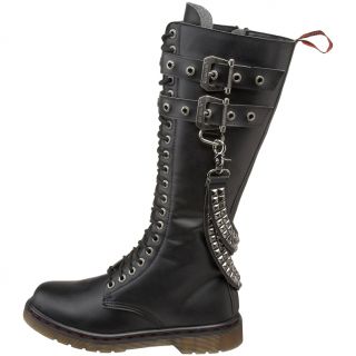 Demonia Disorder 403  20 Loch Combat Boots  Gothic  Stiefel *NEU* Gr