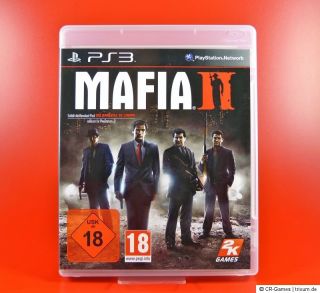 Mafia 2 II + Map   uncut   wie neu   dt. Version   PS3 Spiel