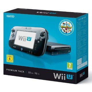 Nintendo Wii U   Konsole, Premium Pack, 32 GB, schwarz mit Nintendo