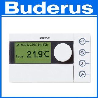Buderus Raumcontroller RC 35 mit Außentemperaturfühler: 