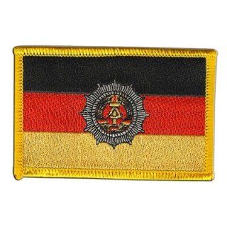 Aufnäher Patch Flagge Deutschland DDR Deutsche Volkspolizei DVP   8 x