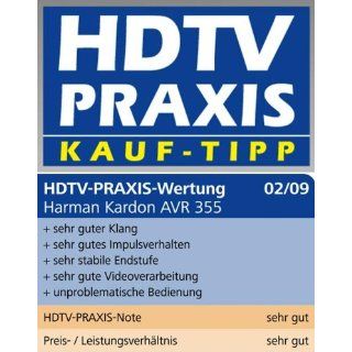 Harman Kardon AVR 355 AV Receiver 7.1 (HDMi, Apple iPod Schnittstelle