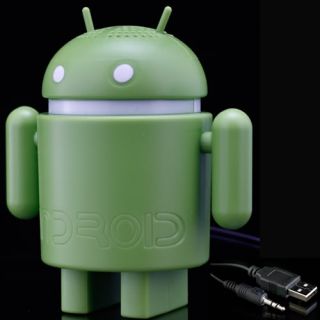 USB Android Robot Speakers for Latop Tablet PC MID mini